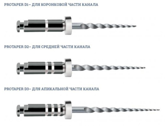 Протейпер машинный для перелечивания  D1 (6 шт.), (Dentsply)