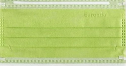 Маски Euronda, лайм (50 шт.)
